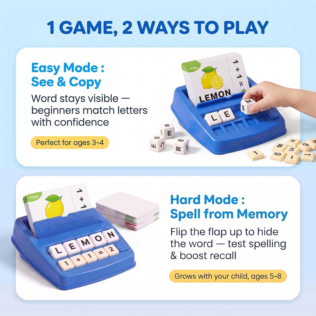 Alphabet Desktop Game - Features