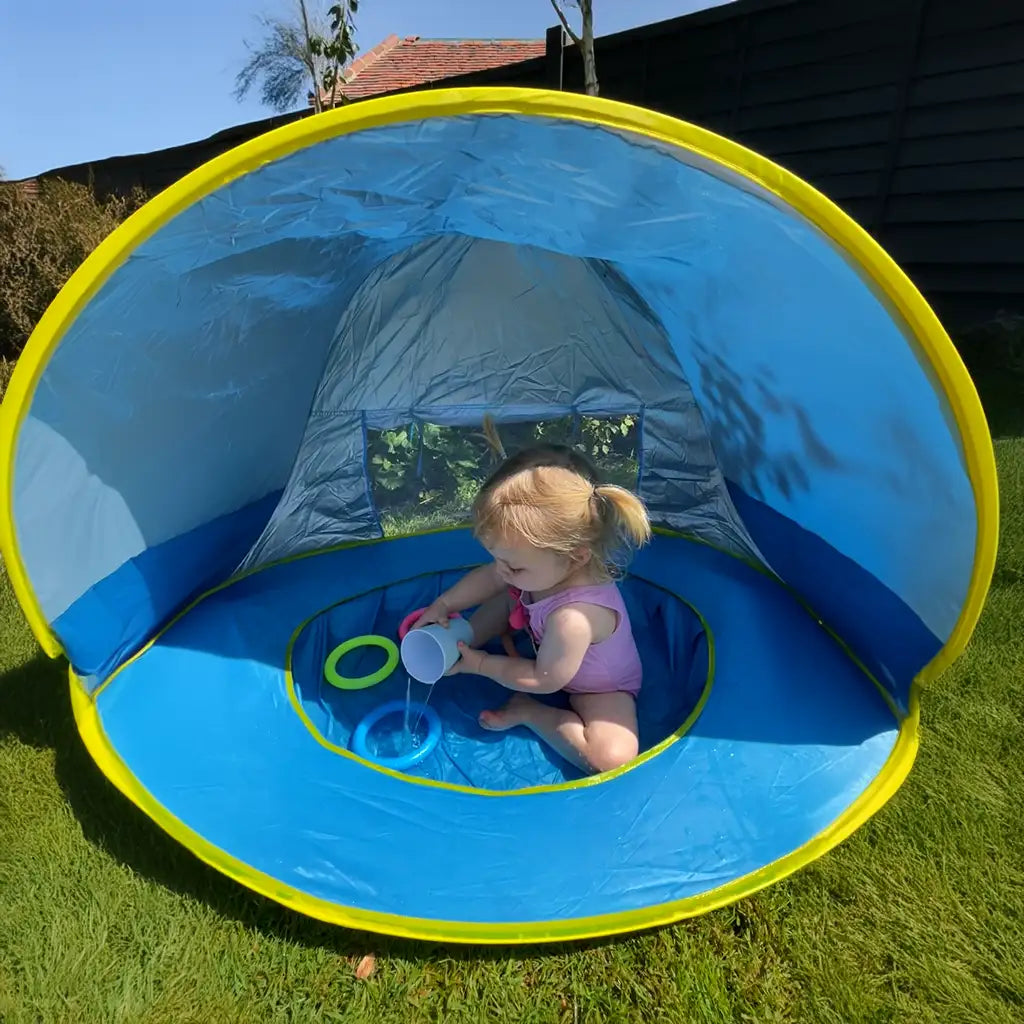pop up tent baby Little Cubs Pop-Up Pool Tent