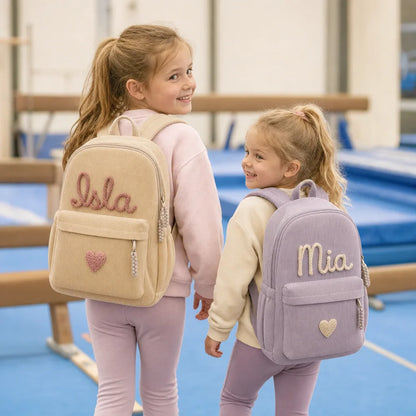 Personalized Hand-Knitted Kids Backpack